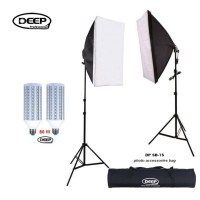 Набор постоянного LED света Deep 50x70см 80Wx2 Е27 + bag 75